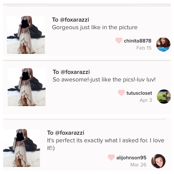 Boho Gypsy Cotton Embroidered Cream hi low Skirt - Picture 8 of 8